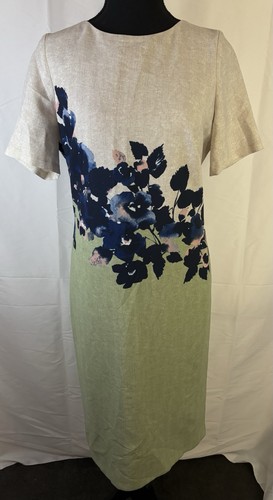 Eastex beige green floral - green,