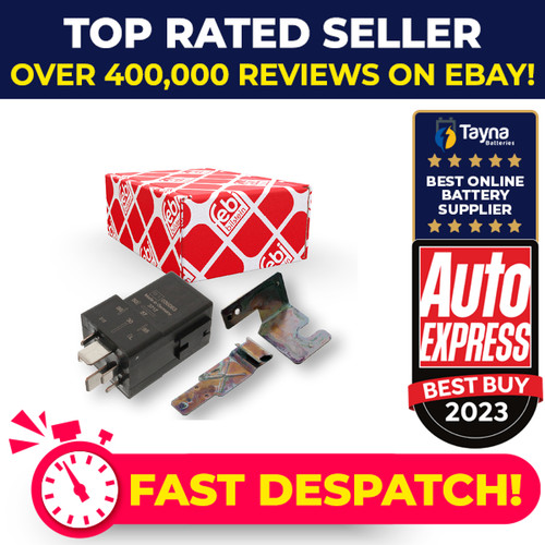 Glow plug relay - plug, fits