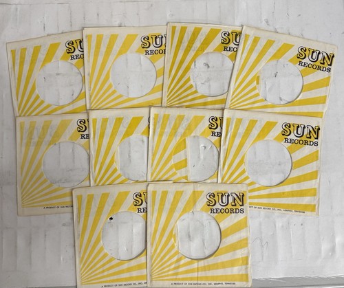 Lot original sun records - lot,