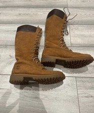 Dark Tan Timberland leather