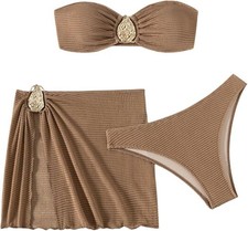 GORGLITTER Women's 3 Piece