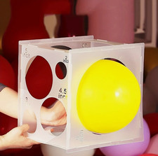 Plastic Balloon Sizer Box