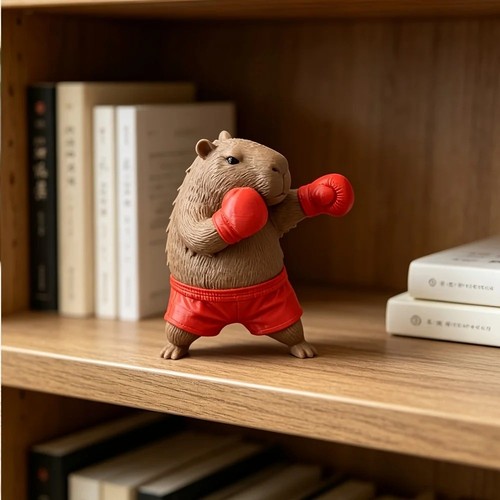Cute capybara figurine - figurine, animal