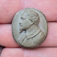 Antique Grand Tour Carved Lava