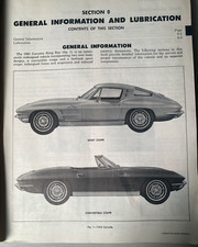 1963 Corvette Shop Manual