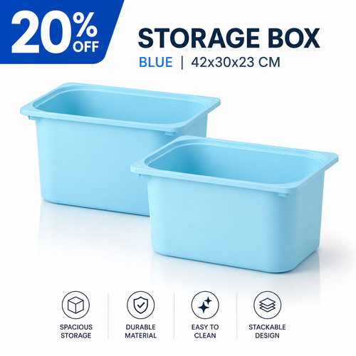 New large plastic storage box - plastic,