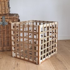 Antique Basket Crate With