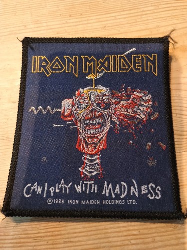 Vintage iron maiden - iron, patch