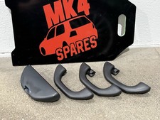 Genuine Vw Golf Mk4 Black Grab Handles 25th Anniversary Gti Tdi V5 V6 R32 Bora