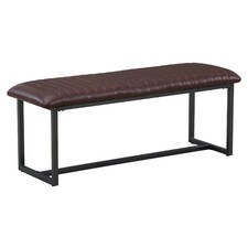 Dining Bench Brown Vintage