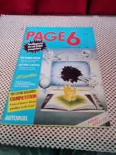 Page 6 Atari User Magazine Nov/ Dec.  1987 Issue 30 ST XL X VGC