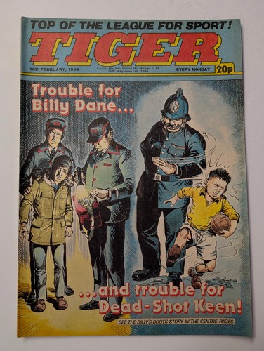 Tiger comic 18th february - comic,