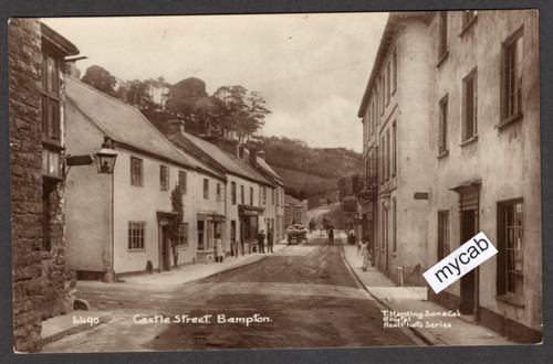 Postcard bampton tiverton - nr,