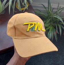 Pacific Headwear Cap Beige Baseball Hat Adjustable Backstrap