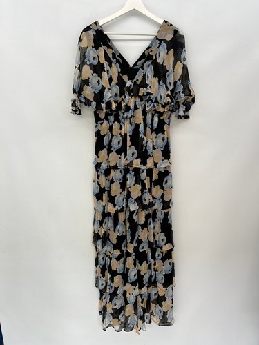 Tiered chiffon ruffle - chiffon,