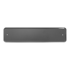 Chrome Metal Vehicle Number