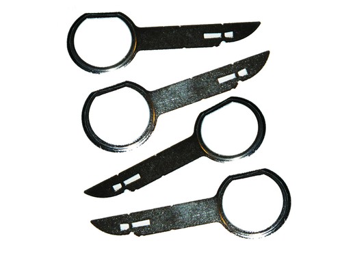 Removal keys pins head - , unit