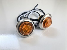 2x Amber Light Indicator For