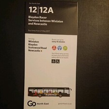 Go North East 12/12A Timetable