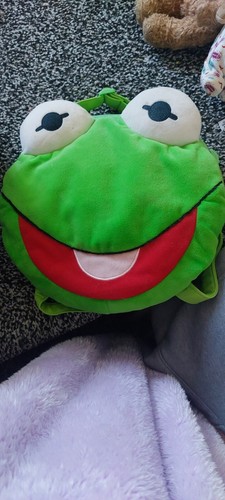 Kermit the frog backpack - frog, 11"