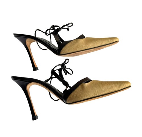 Manolo blahnik heel slingback - manolo,