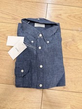 Eton L Linen Short Sleeved
