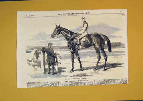 Original old antique print - original,