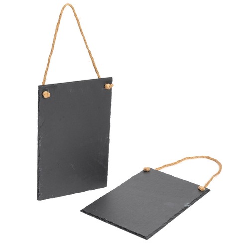 Slate hanging notice - notice, board
