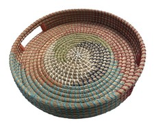 Woven Seagrass Basket With