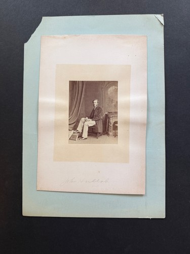 1865 albumen photo portrait - 1865,
