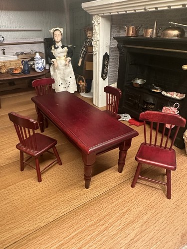 Dolls house table - dolls,
