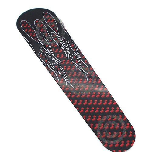 Carbon fiber flame dash - -,