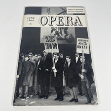 OPERA MAGAZINE MAGAZINE 1964