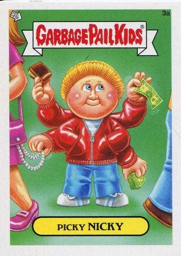 Garbage pail kids mini - pail, cards