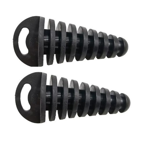 Exhaust bung wash - bung, black