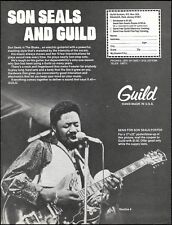 Son Seals 1980 Guild Starfire