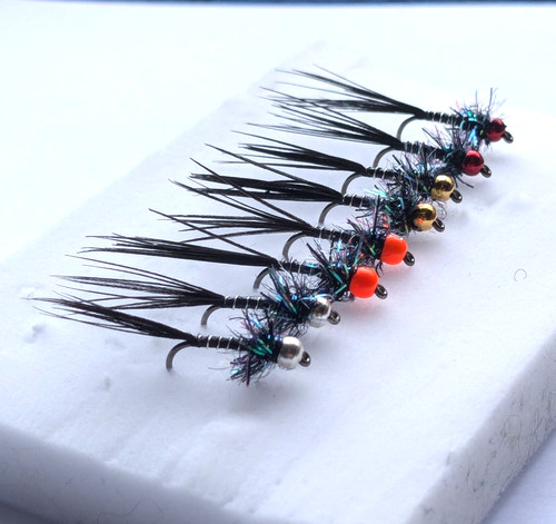Mixed trout fly pulling - 8,