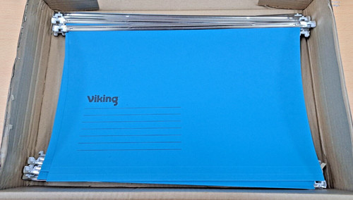 20x blue foolscap hanging - 20x,