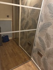 Sliding Wardrobe Doors, Set of 5 Plus Rail