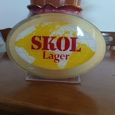 Skol Lager Shelf Sign ( Plastic)