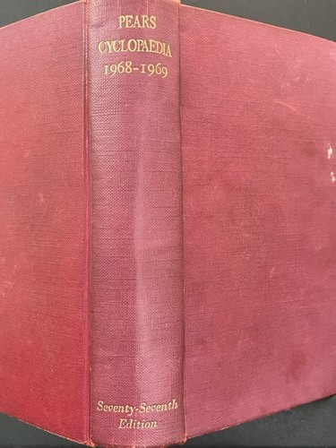 Pears cyclopaedia 1968 - pears, 1968-69