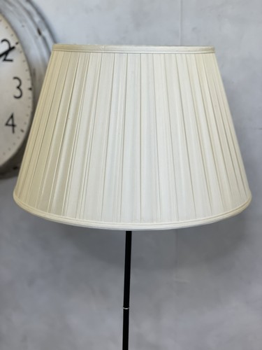 Silk lampshade pleated - lampshade, table