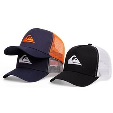 Wave Embroidery Trucker Mesh