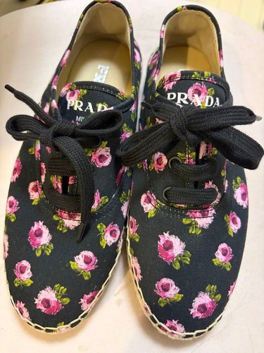 Prada floral low top - low-top, sneaker