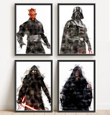 Star wars Wall Art Poster Print Picture Home Bedroom A4 A3