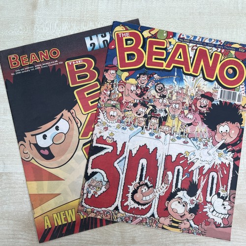 Old beano comics bundle 2000 - comics,