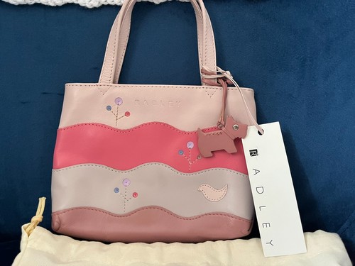 Radley pink wagtails mini - radley, bag