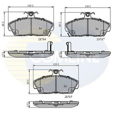 Brake Pads Set For Rover 200