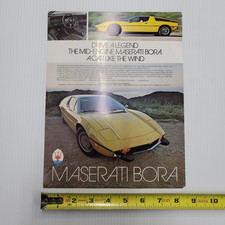 1973 Maserati Bora Brochure