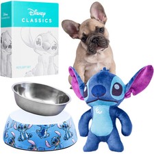 Disney Stitch Toy + Bowl Set